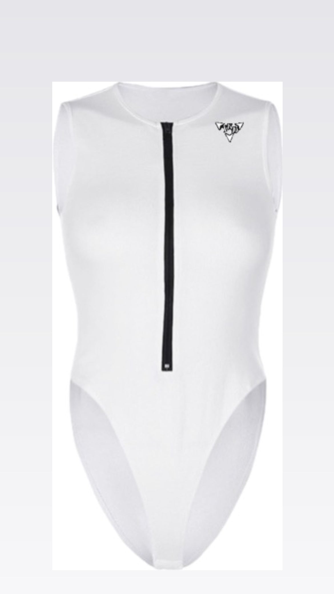 Women Zip Up Bodysuit