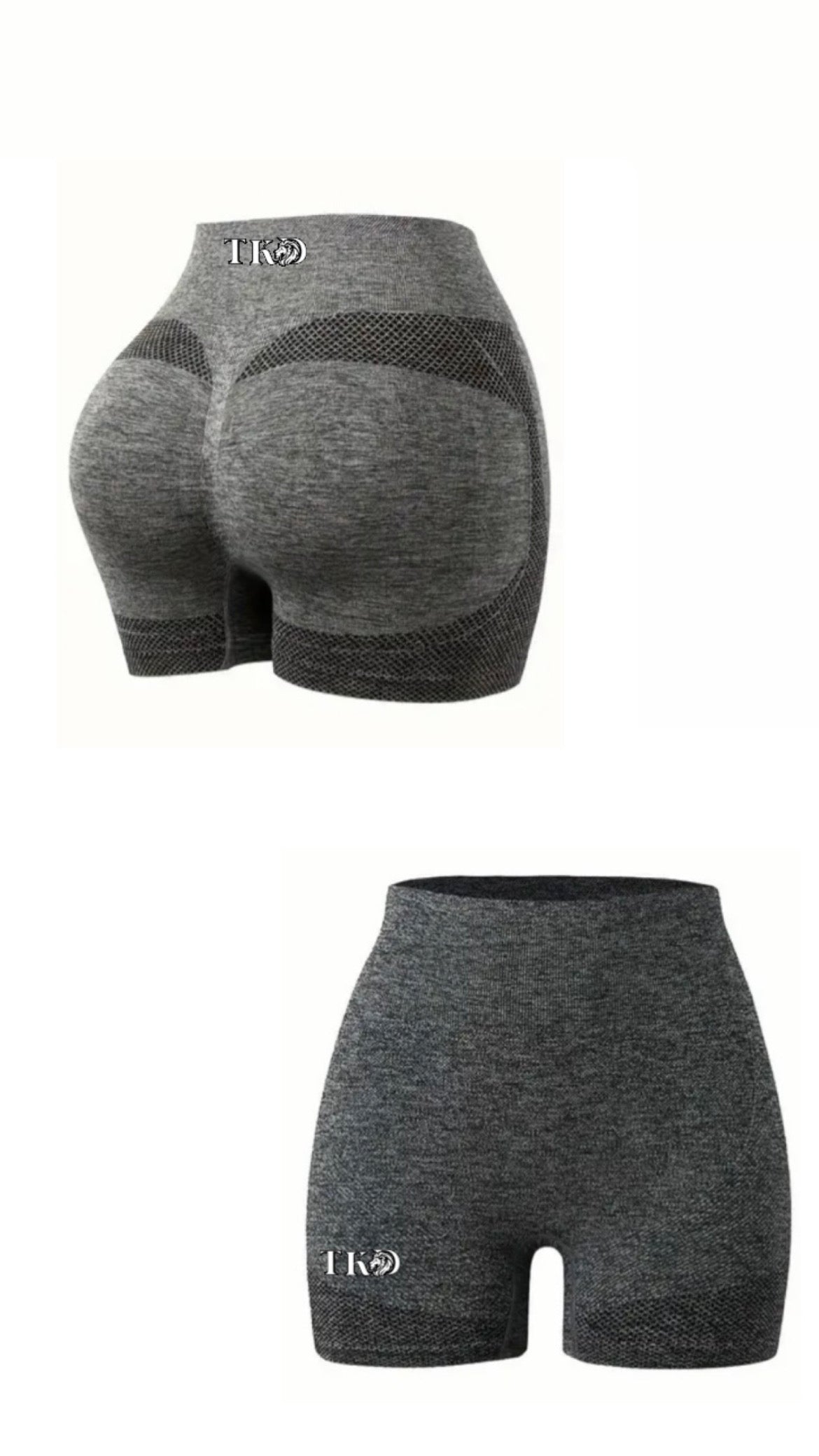 Women High Waisted Yoga Gym Shorts