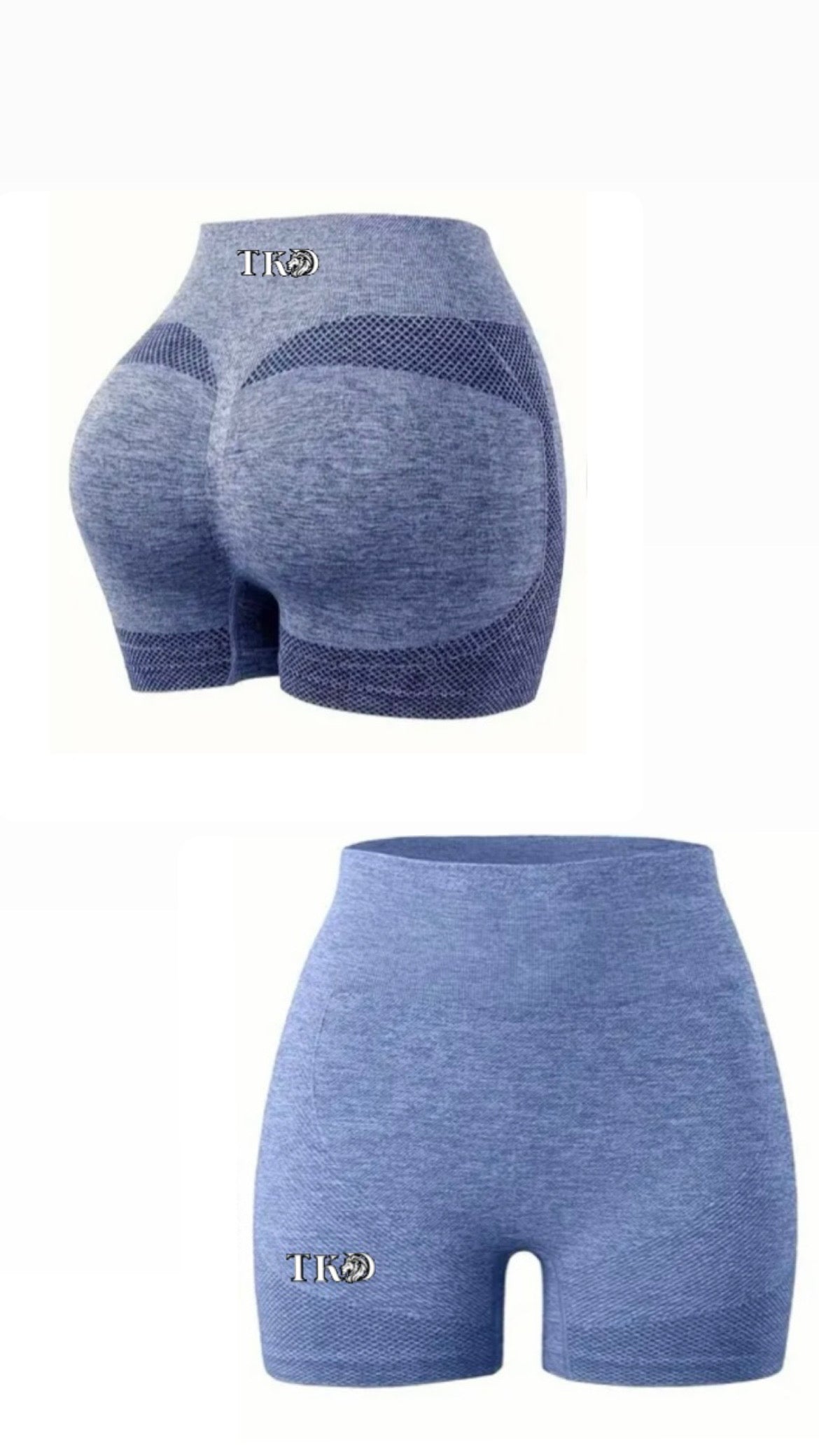 Women High Waisted Yoga Gym Shorts