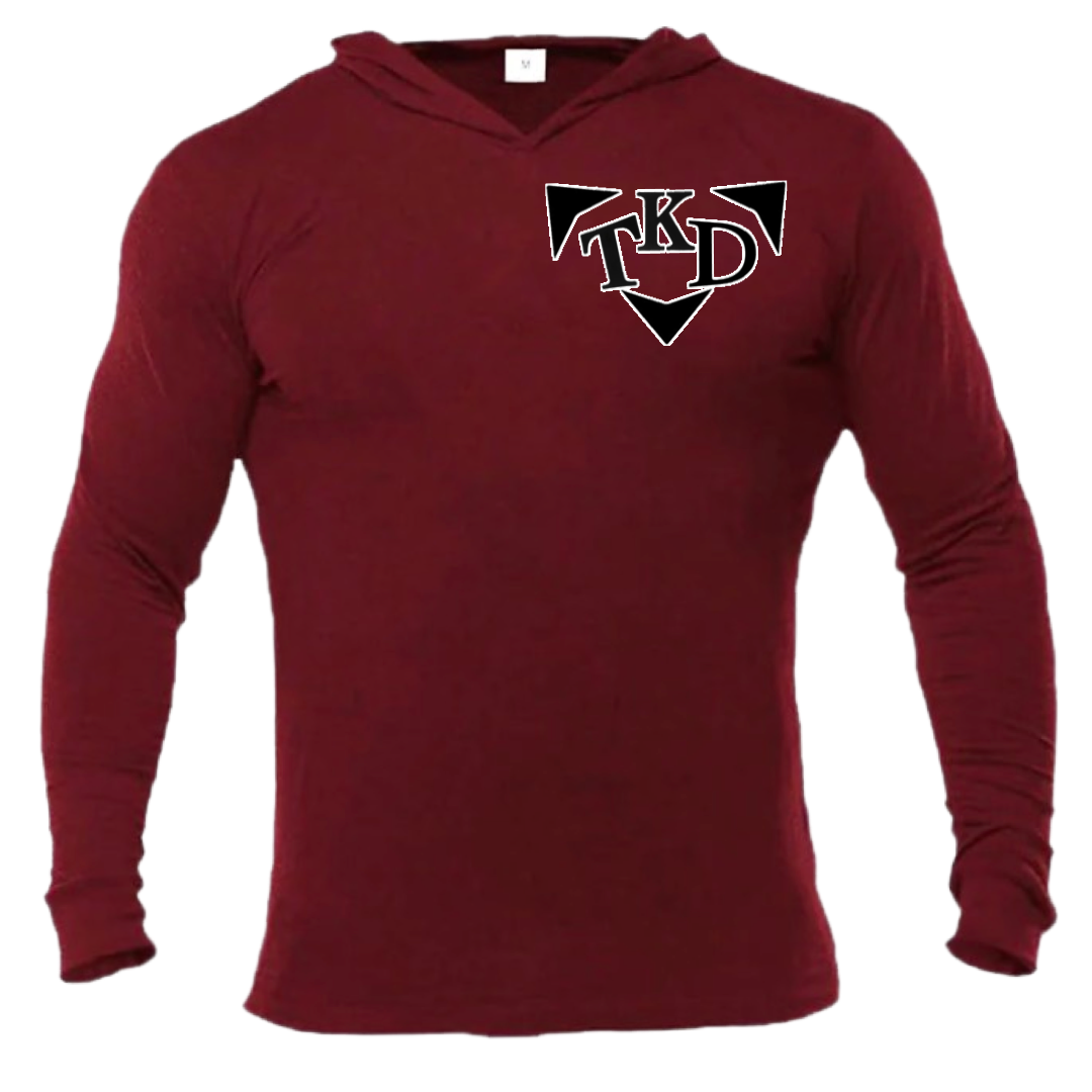 Men’s Long Sleeve Hooded T-shirt