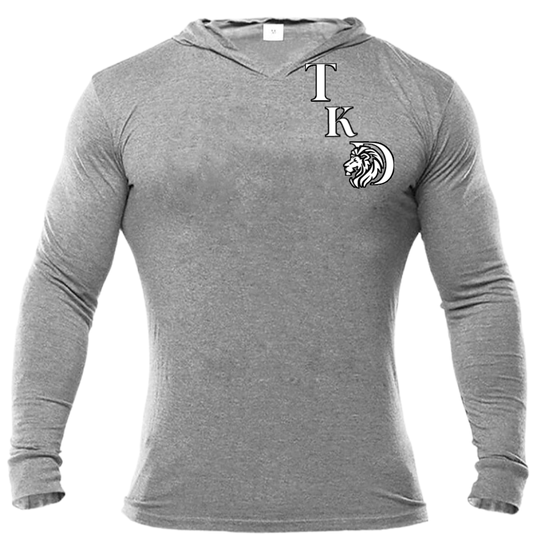 Men’s Long Sleeve Hooded T-shirt