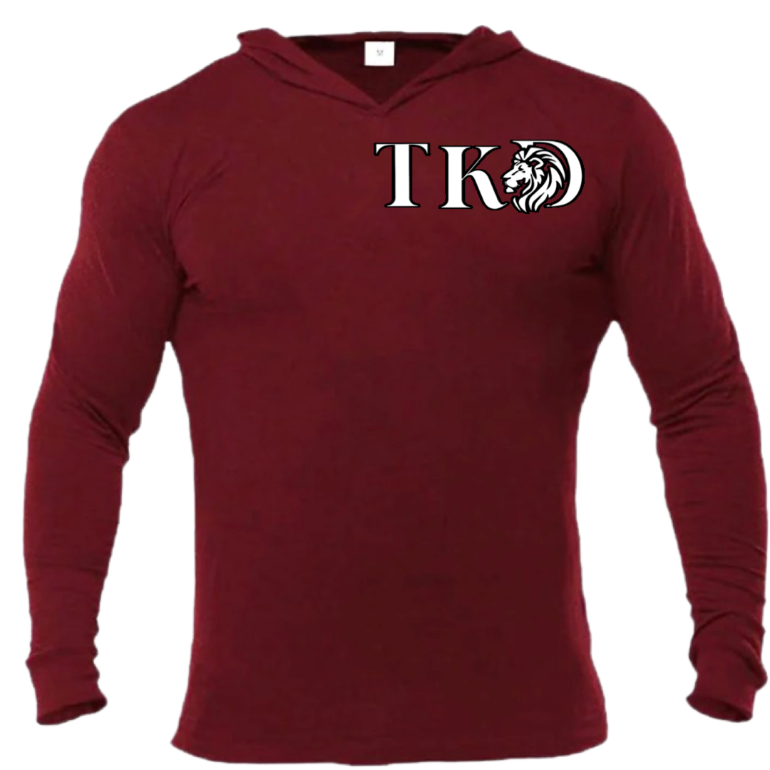 Men’s Long Sleeve Hooded T-shirt