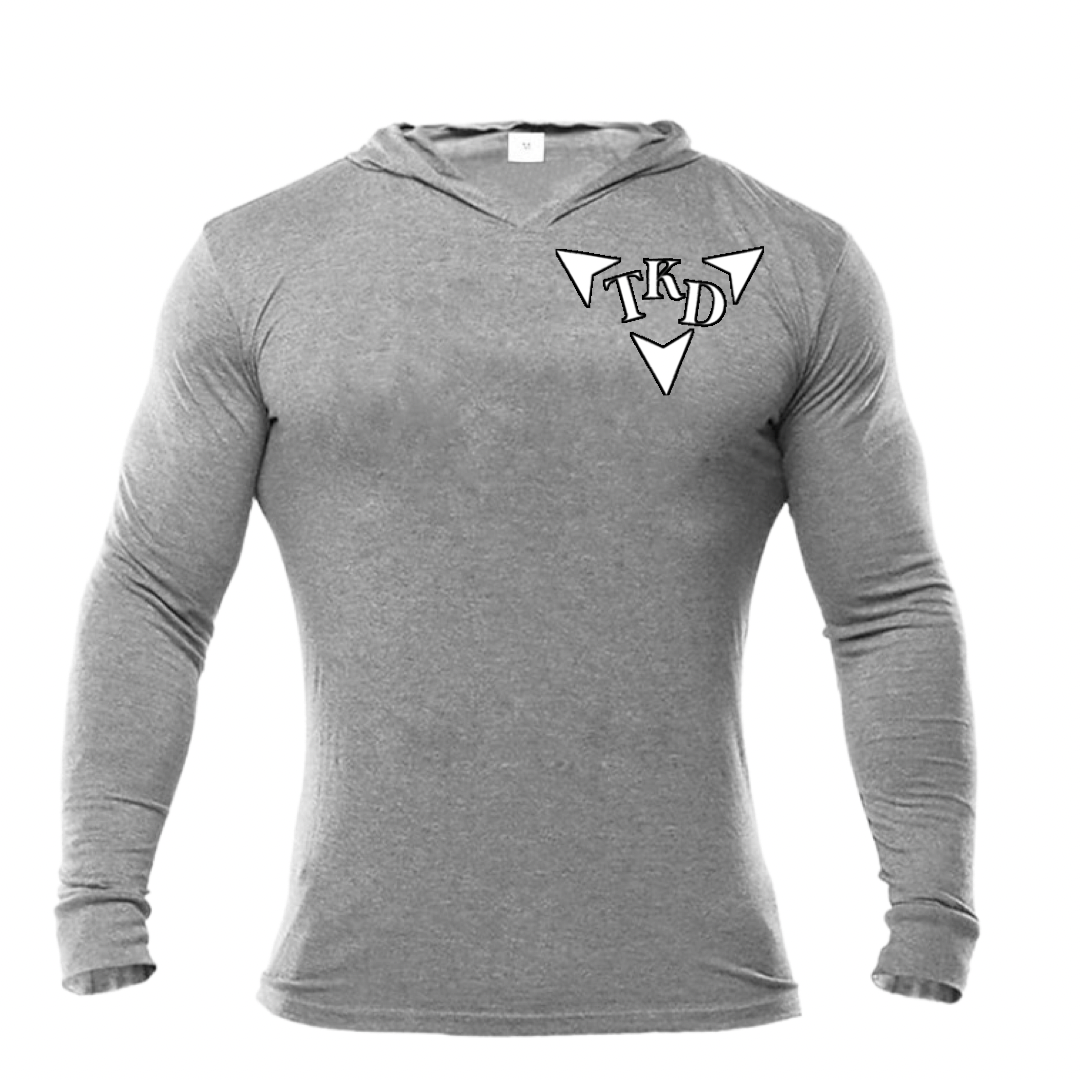 Men’s Long Sleeve Hooded T-shirt