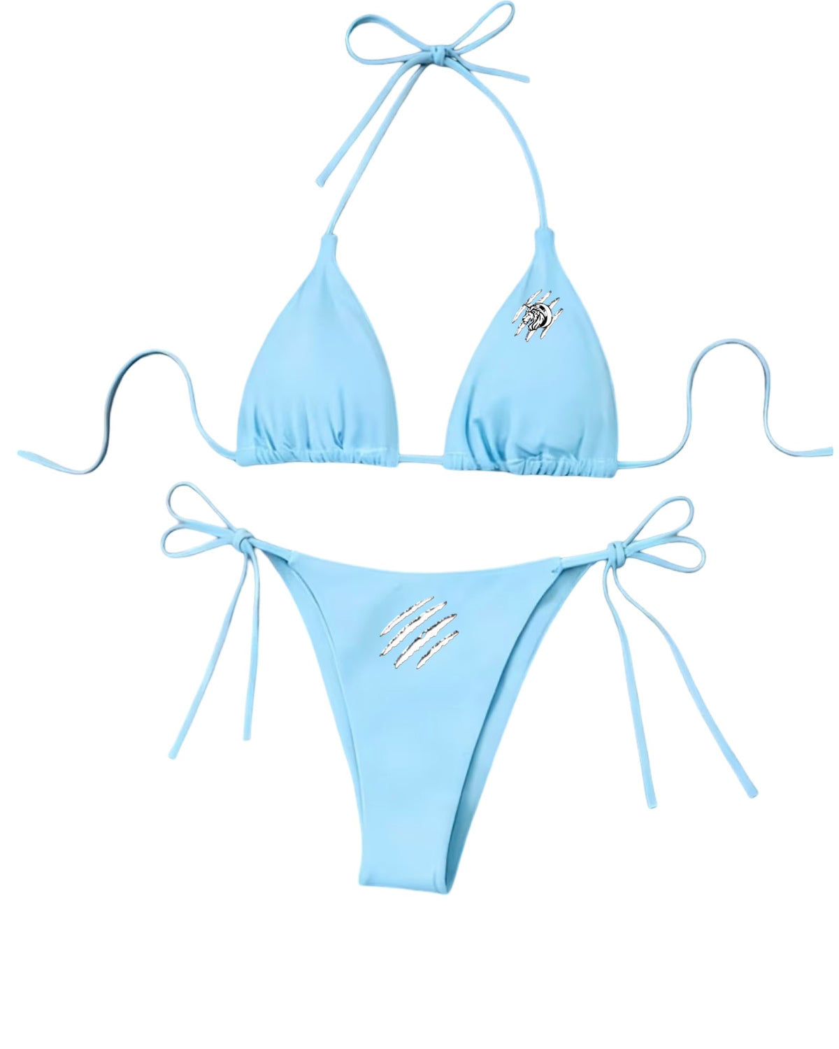 Women’s TKD 2 Piece Bikini Swimsuit Tie Sides