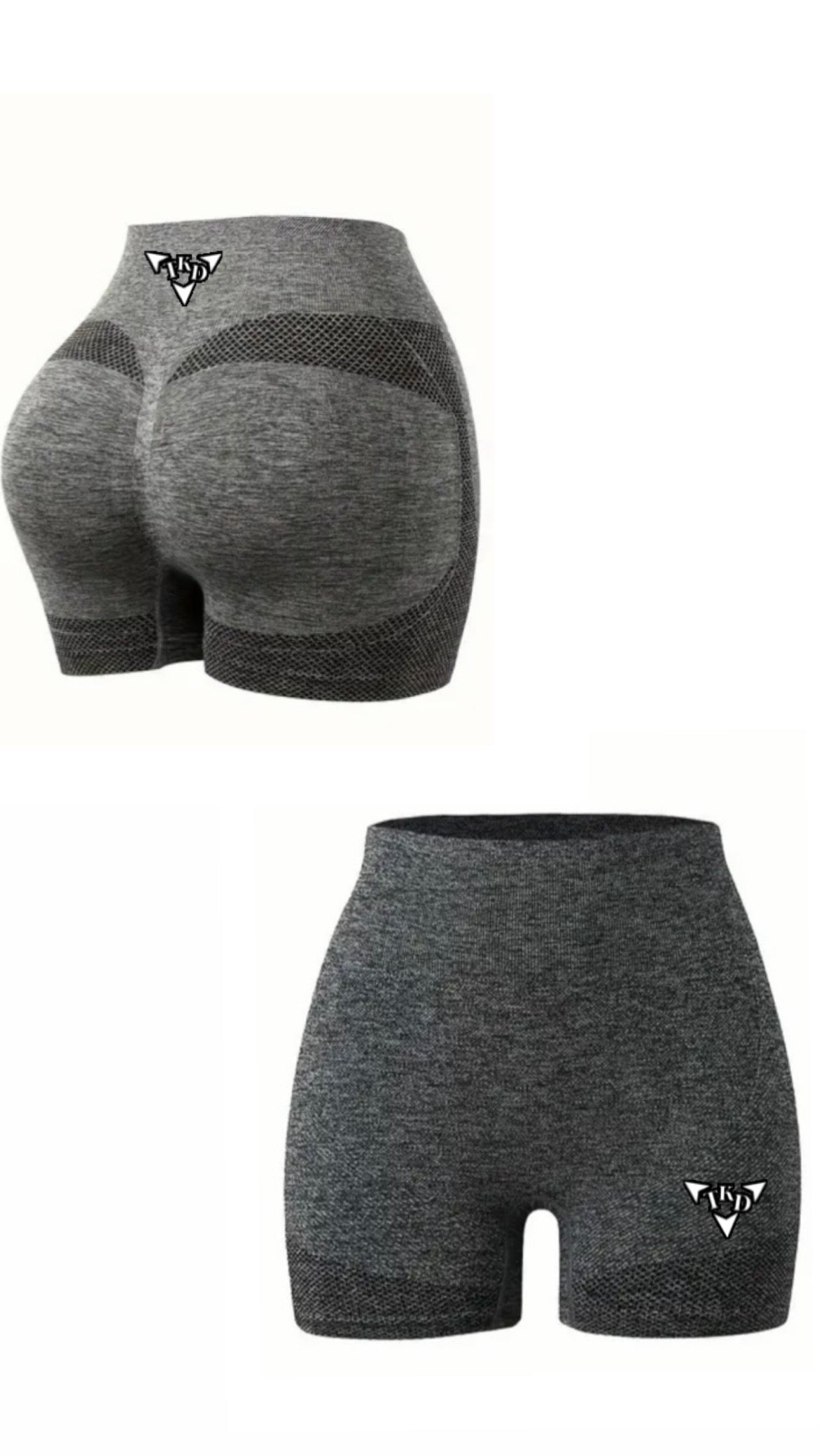 Women High Waisted Yoga Gym Shorts