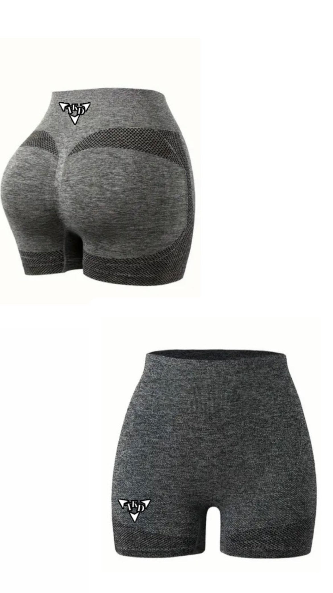 Women High Waisted Yoga Gym Shorts