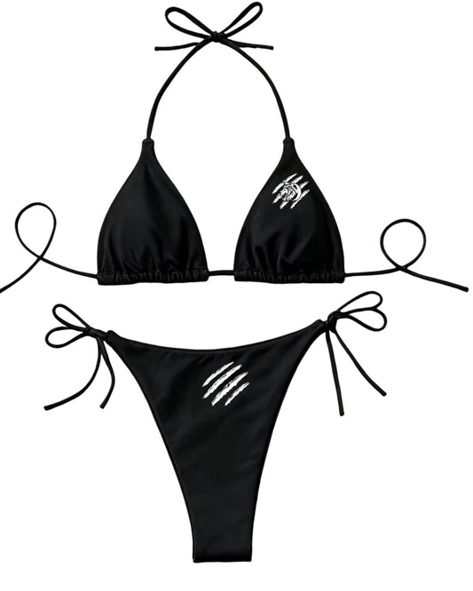 Women’s TKD 2 Piece Bikini Swimsuit Tie Sides