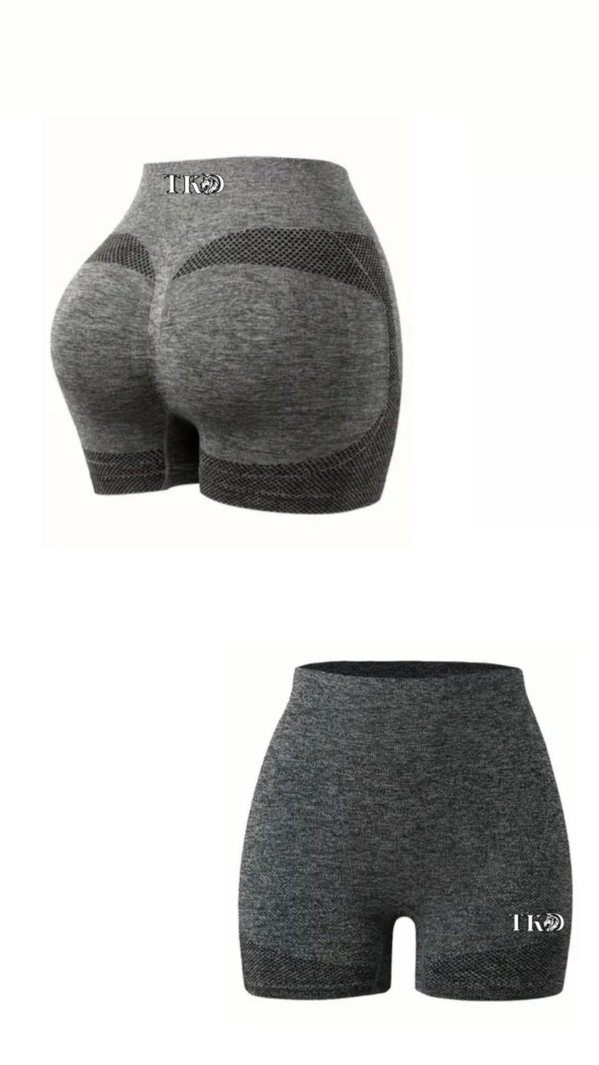 Women High Waisted Yoga Gym Shorts