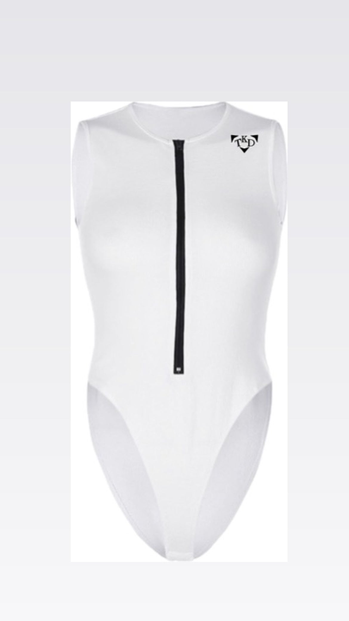 Women Zip Up Bodysuit