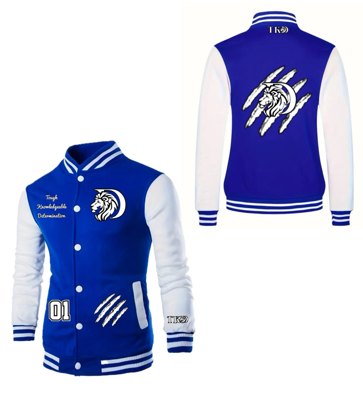 TKD Sweatshirt Varsity Jacket