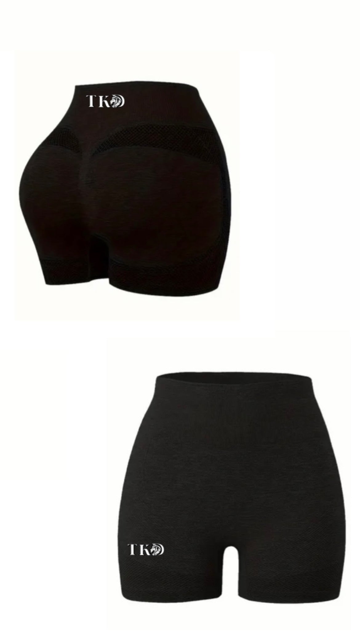Women High Waisted Yoga Gym Shorts