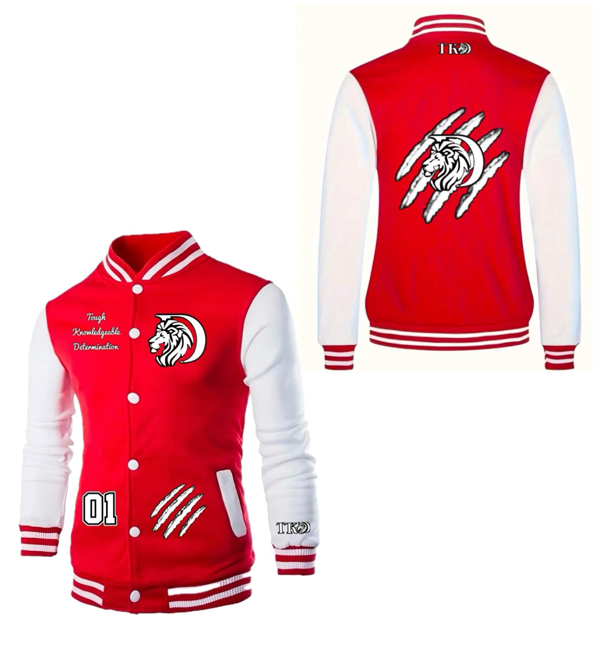 TKD Sweatshirt Varsity Jacket