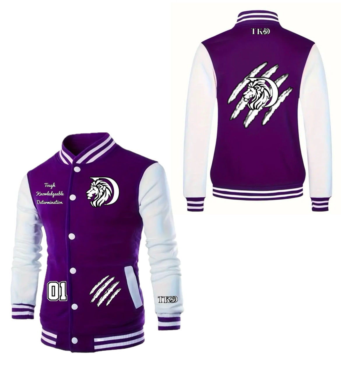 TKD Sweatshirt Varsity Jacket