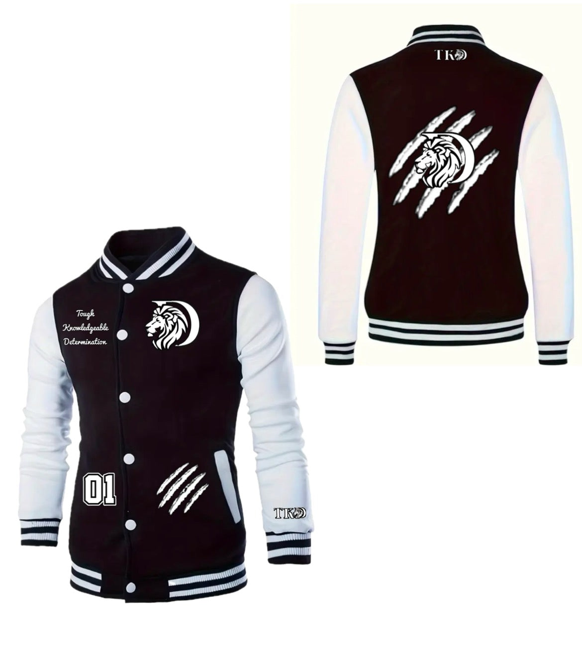 TKD Sweatshirt Varsity Jacket