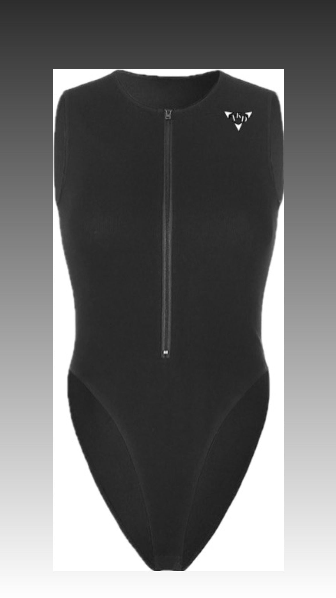 Women Zip Up Bodysuit