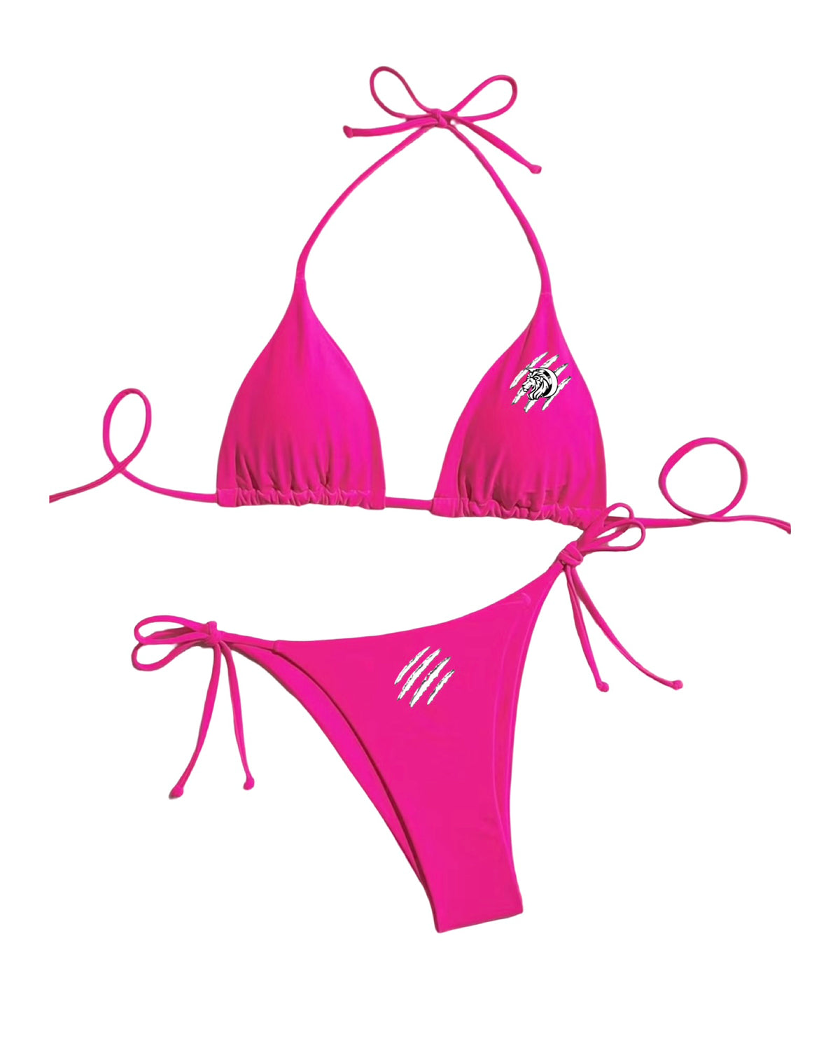 Women’s TKD 2 Piece Bikini Swimsuit Tie Sides