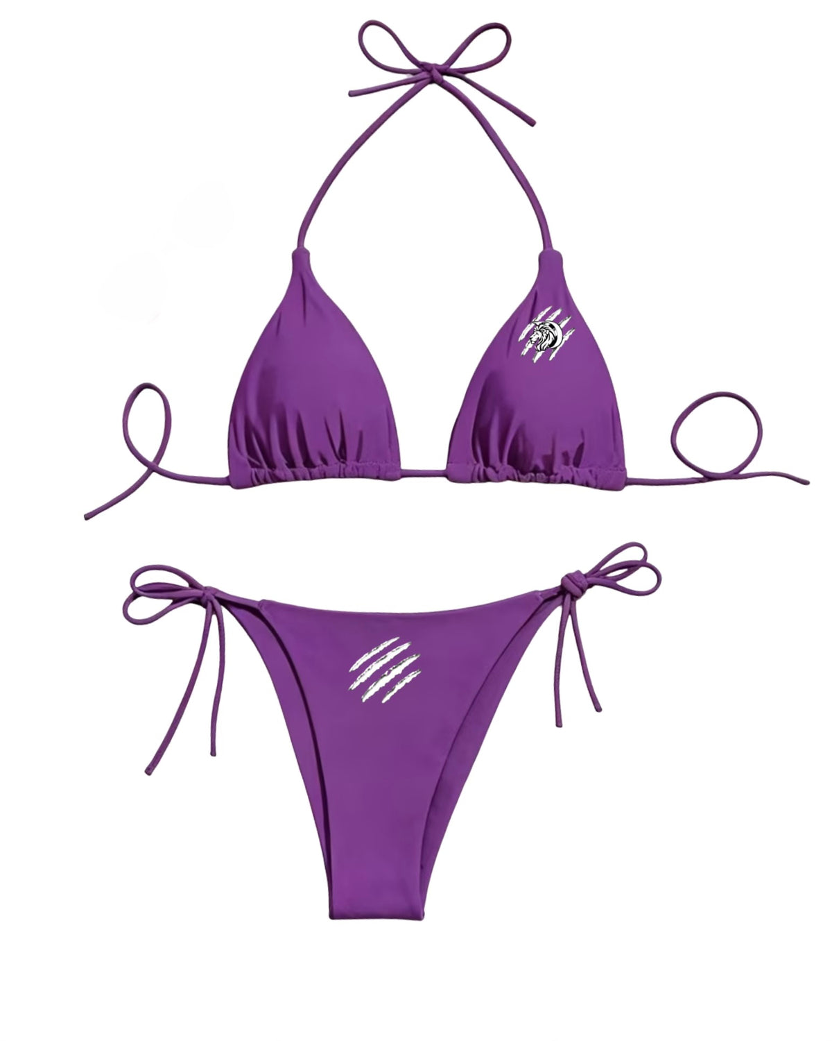 Women’s TKD 2 Piece Bikini Swimsuit Tie Sides
