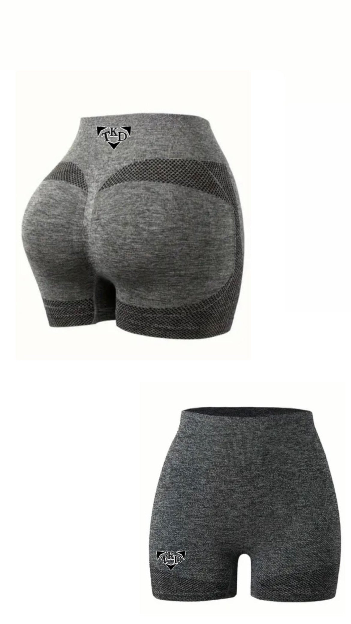 Women High Waisted Yoga Gym Shorts