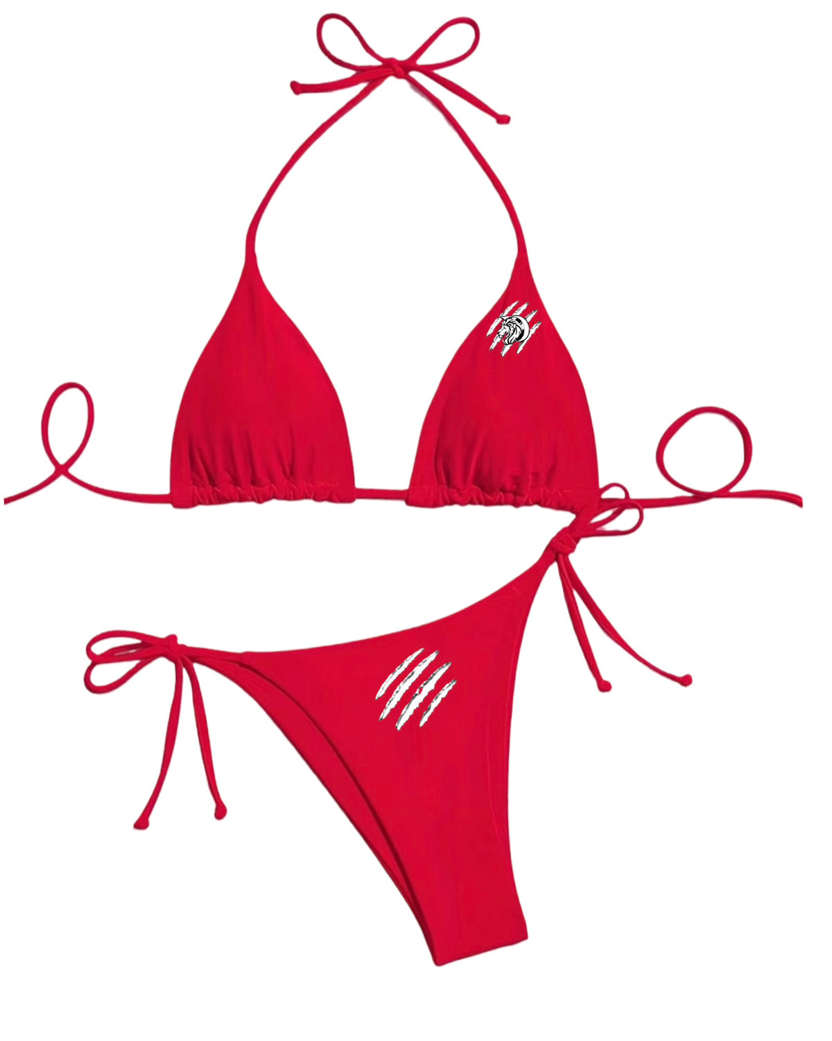 Women’s TKD 2 Piece Bikini Swimsuit Tie Sides