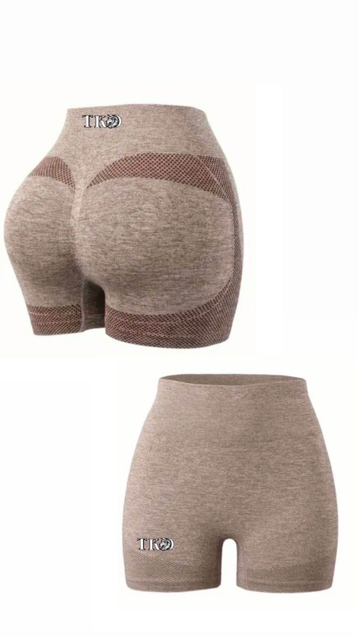 Women High Waisted Yoga Gym Shorts
