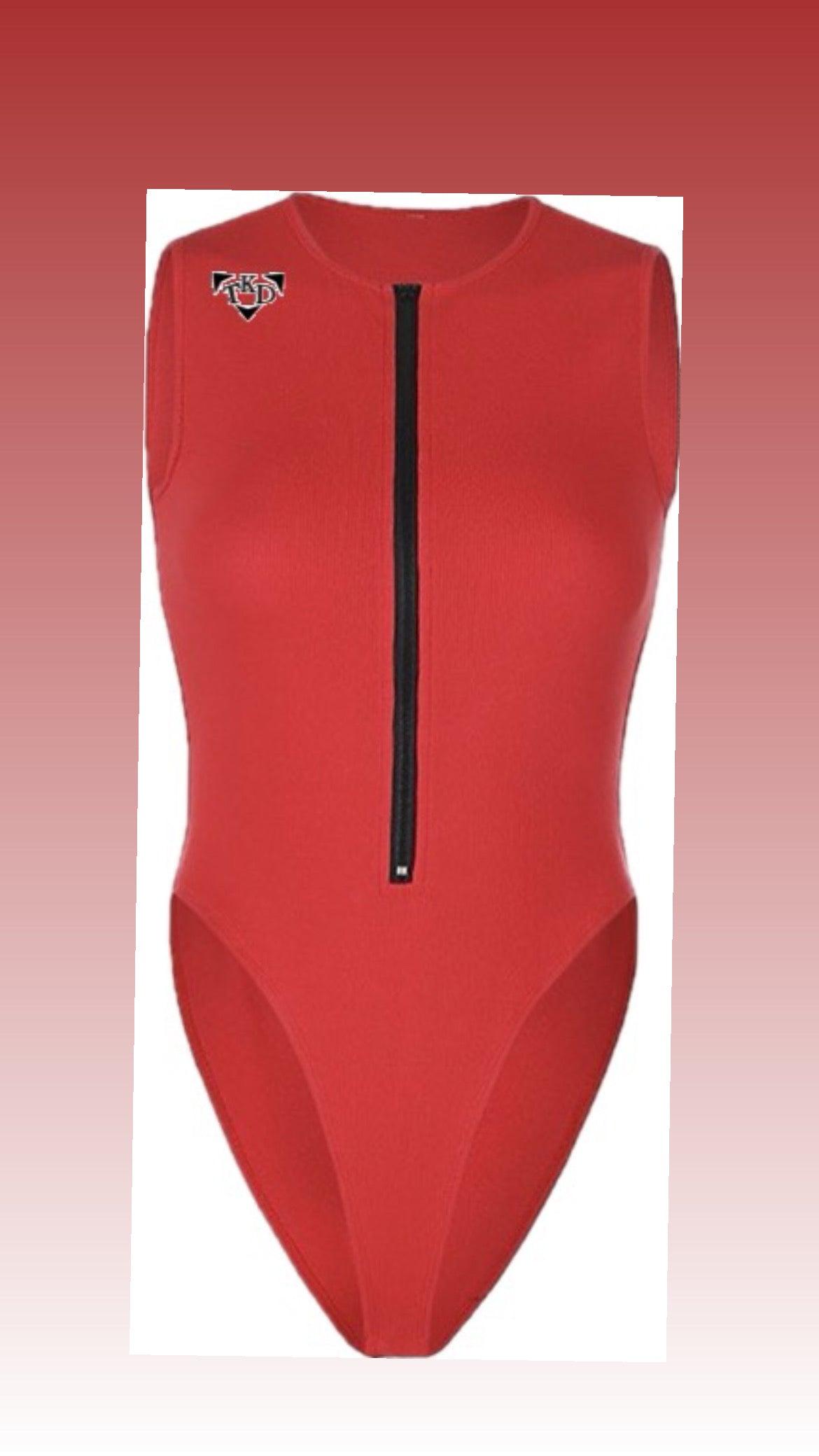 Women Zip Up Bodysuit