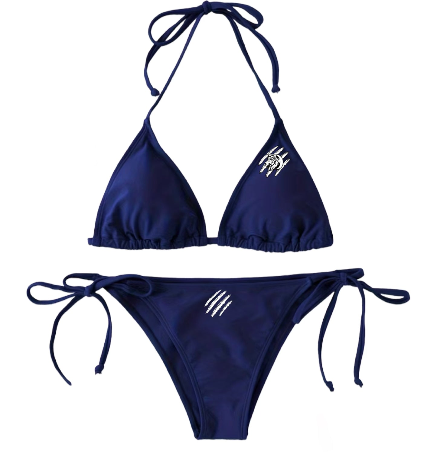 Women’s TKD 2 Piece Bikini Swimsuit Tie Sides