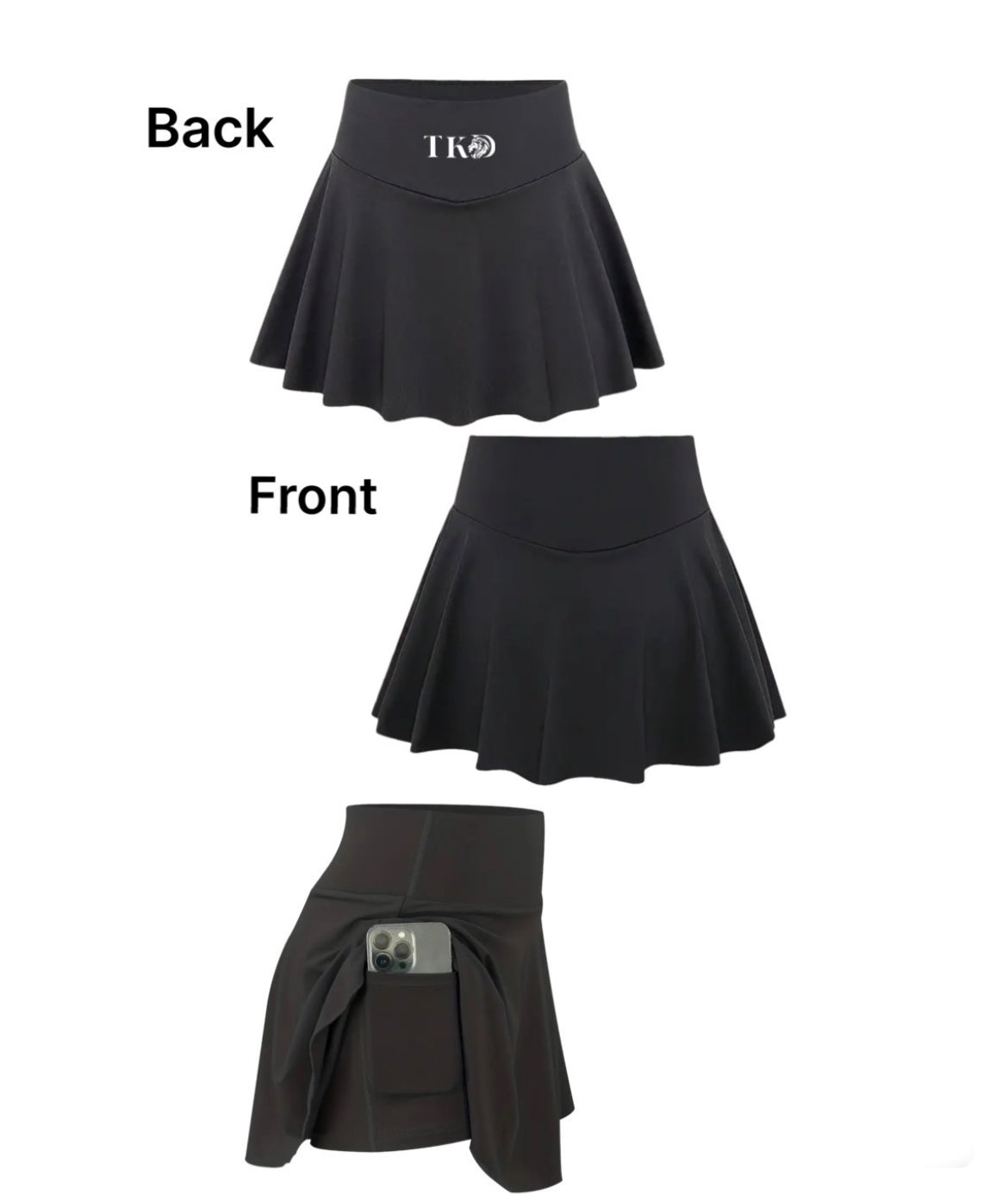TKD Tennis Skirt Sets