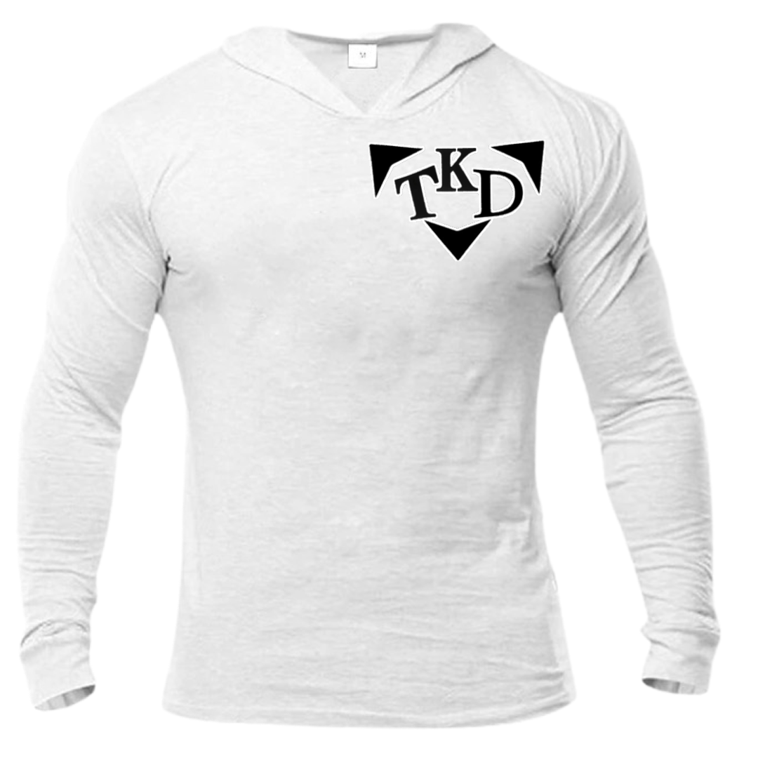 Men’s Long Sleeve Hooded T-shirt