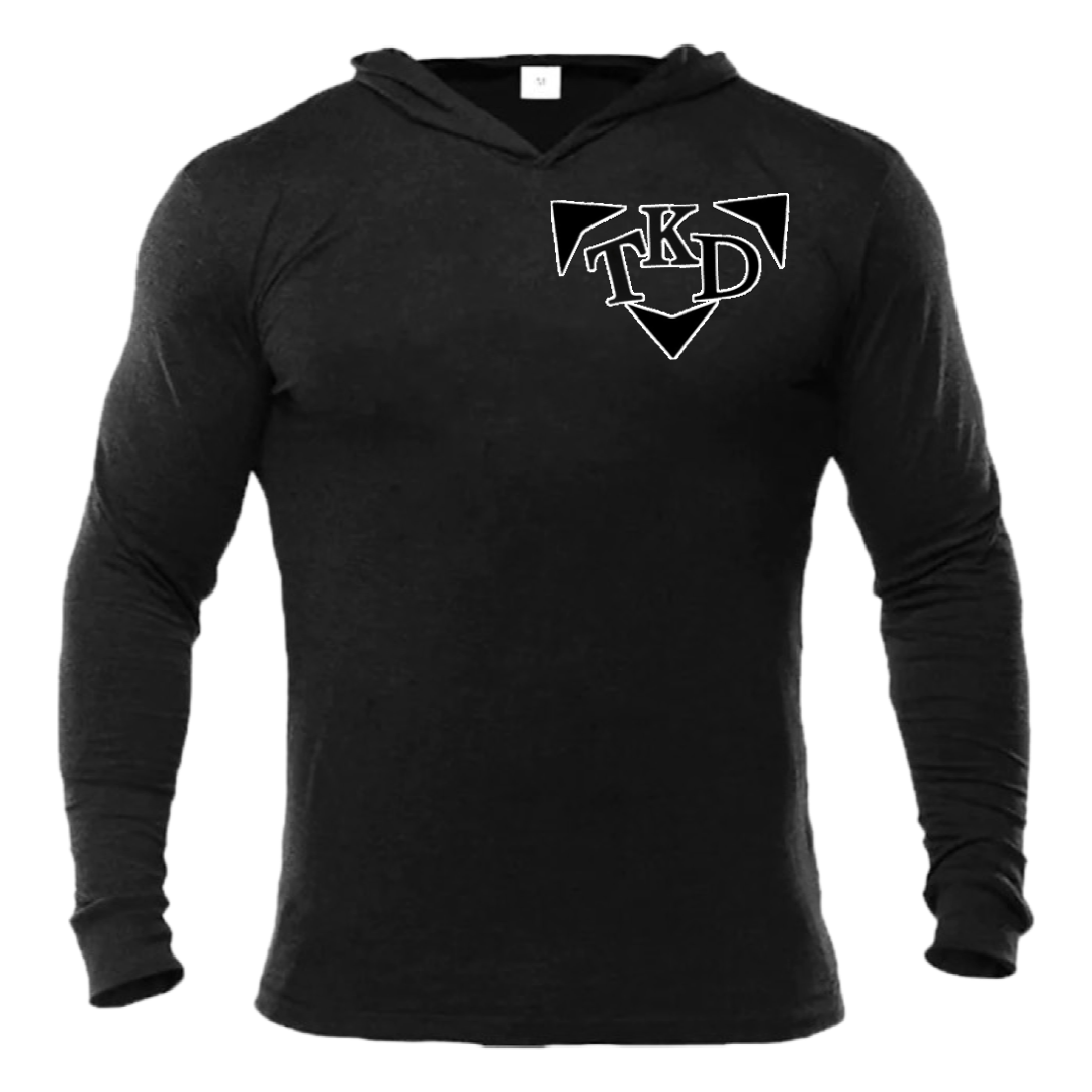Men’s Long Sleeve Hooded T-shirt